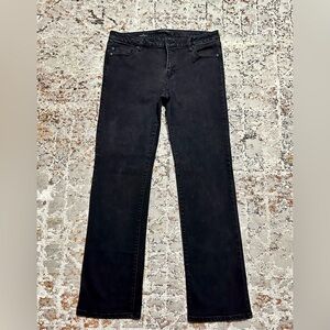 LIVERPOOL straight leg black jeans size 14